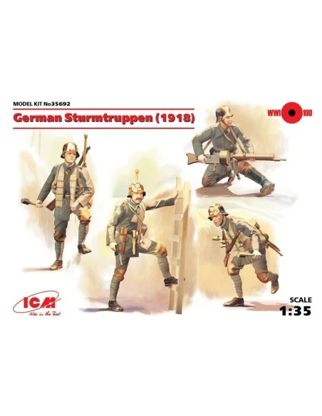 German Sturmtruppen 1918, 1/35 - ICM 35692