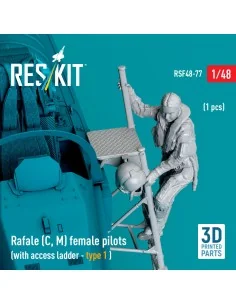 Rafale (C, M) female pilot (with access ladder - type 1) (1 pcs) (3... 2