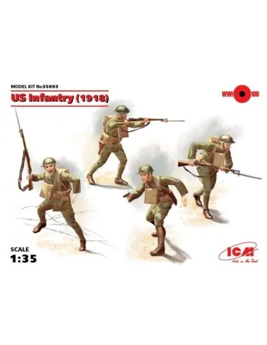 US Infantry 1918, 1/35 - ICM 35693