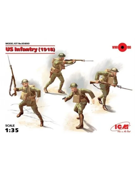 US Infantry 1918, 1/35 - ICM 35693