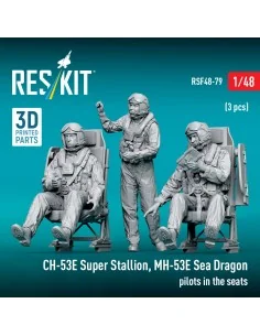CH-53E Super Stallion, MH-53E Sea Dragon pilots in the seats (3 pcs... 2