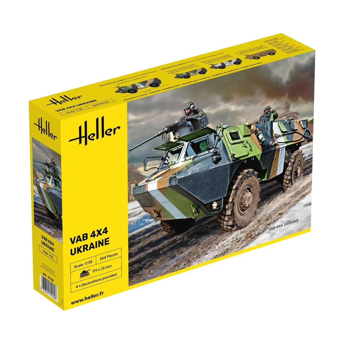 VAB 4x4 Ukraine, 1/35 - Heller 81130
