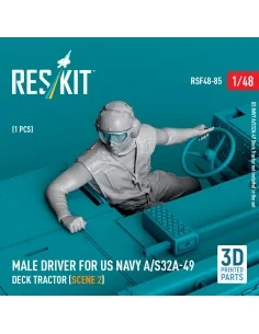 Male driver for US NAVY A/S32A-49 Deck Tractor (scene 2) (1 pcs) (3...