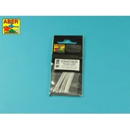 Panther spare track link pins x 12 pcs., 1/16 - Aber Models 16 170A