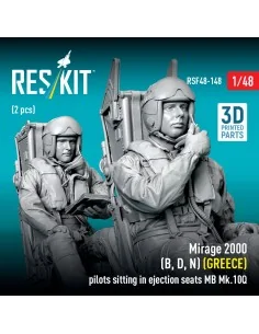 Mirage 2000 (B, D, N) (GREECE) pilots sitting in ejection seats MB ... 2