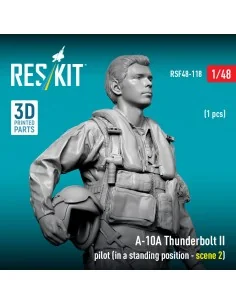 A-10A Thunderbolt II pilot (in a standing position - scene 2) (1 pc... 2