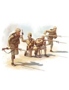 Turkich Infantry 1915-1918 (4 figures), 1/35 - ICM 35700