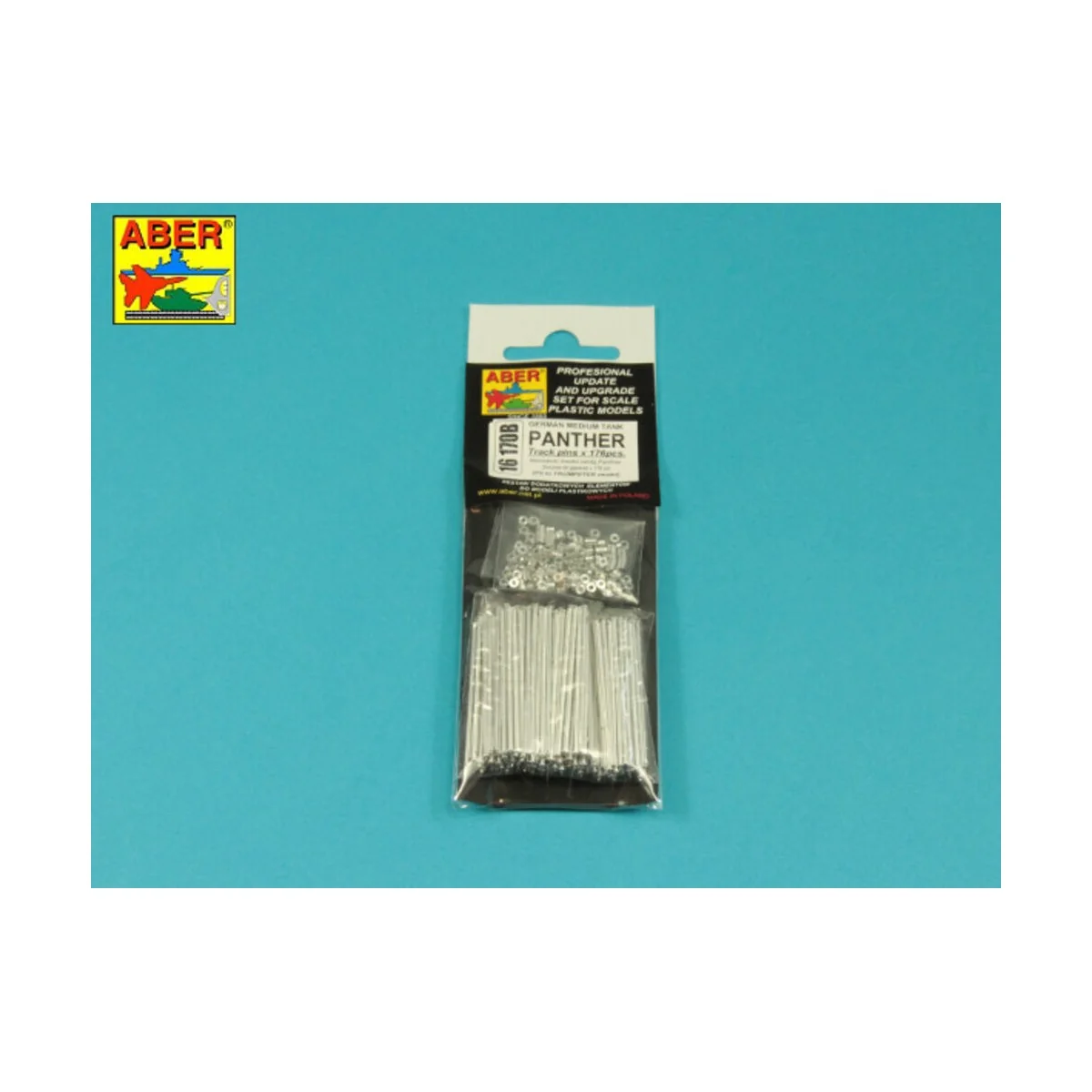Panther track link pins x 176 pcs., 1/16 - Aber Models 16 170B