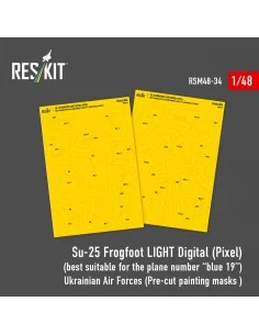 Su-25 Frogfoot LIGHT Digital (Pixel) (best suitable for the plane n...