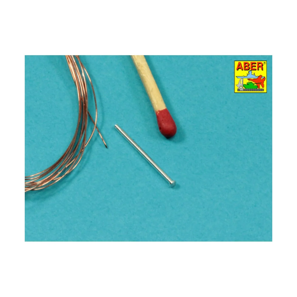 Pz.Kpfw.I Ausf. A/B -track link pins x 200 pcs. - Aber Models 16198