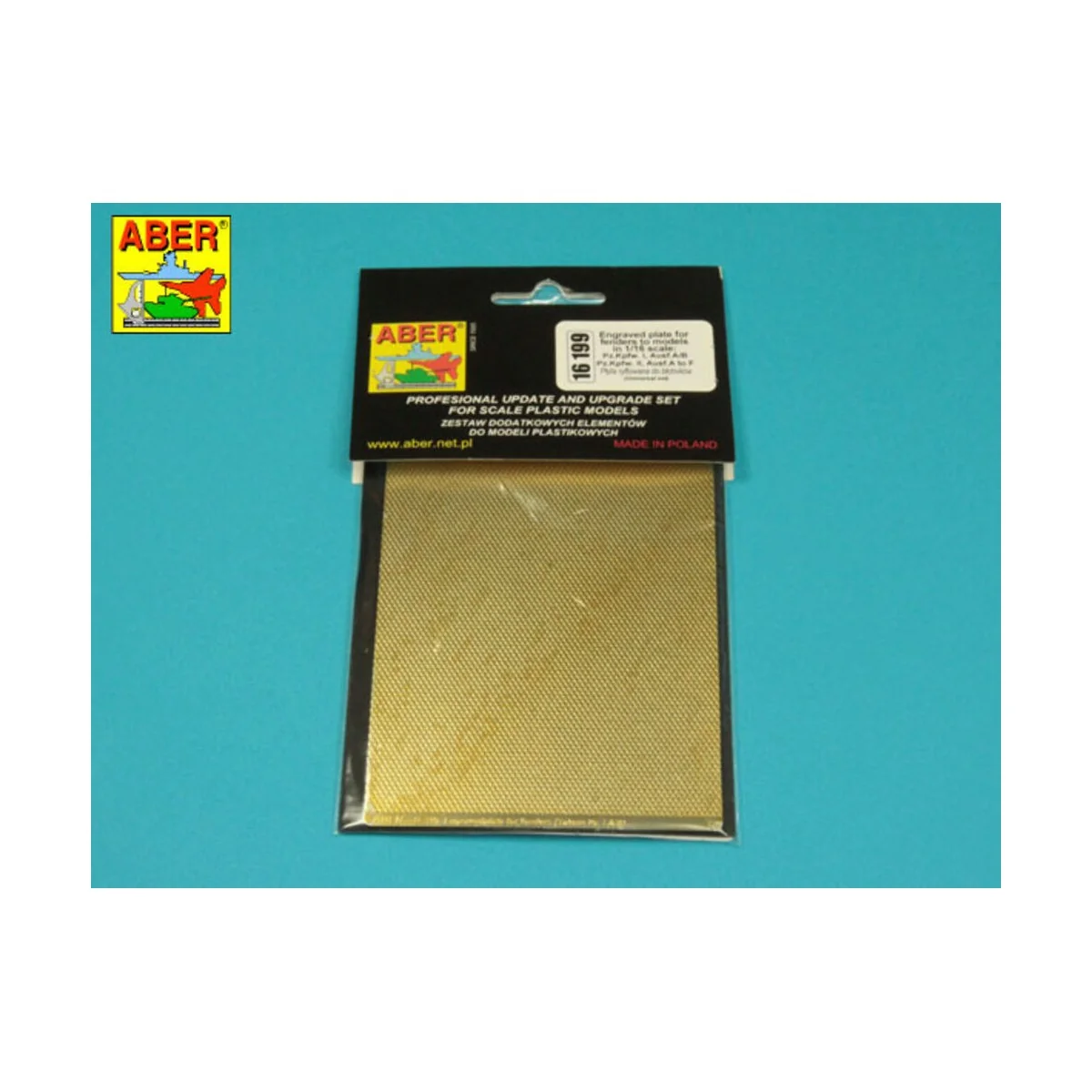 WWII German pattern treadplate for Pz.IA/B & Pz.IIA-F - Aber Models...