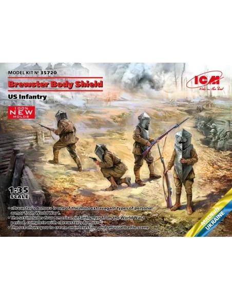 Brewster Body Shield, US Infantry, 1/35 - ICM 35720