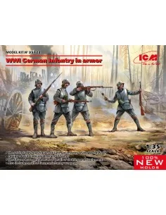 WWI German Infantry in rmor, 1/35 - ICM 35722