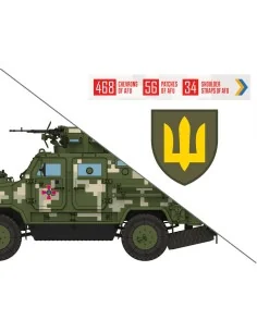 Chevrons of Personnel and Camouflage of Military Vehicles of the Uk...