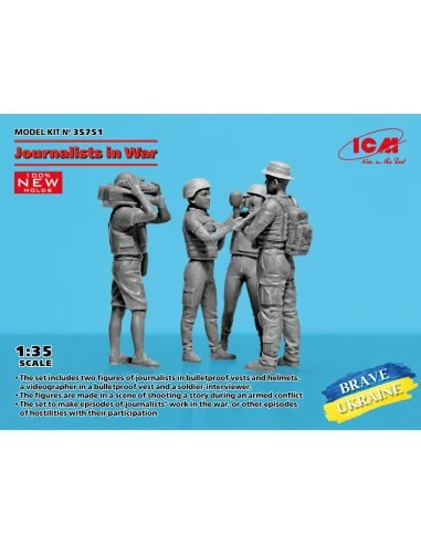 [NO_DESC] Journalists in War (4 figures) (100% new molds), 1/35 - I...