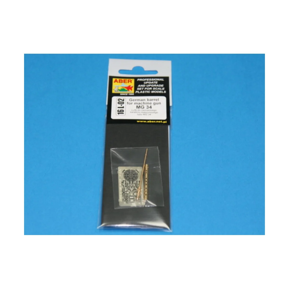 Barrel for MG 34, 1/16 - Aber Models 16 L-02 Barrel for MG 34, 1/16 - Aber Models 16 L-02