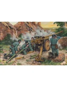 7, 62cm Pak 36(r) with German Crew, 1/35 - ICM 35801