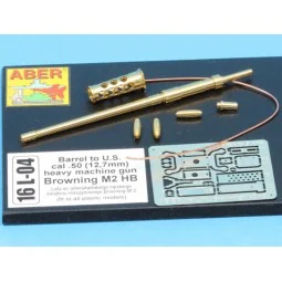 Barrel for U.S machine gun cal .50 Browning M2 HB, 1/16 - Aber Mode...
