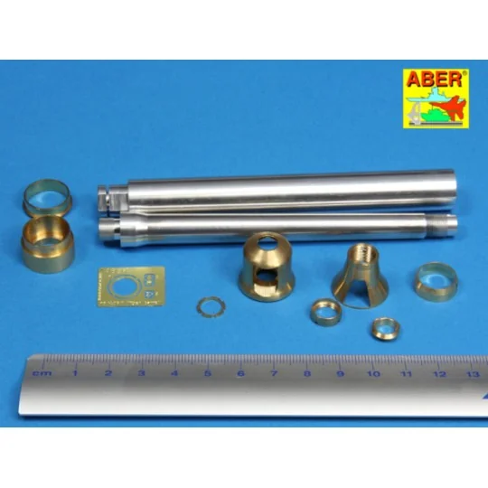 German 88 mm KwK 36L/56 Tiger I Eariy Barrel - Aber Models 16 L-05