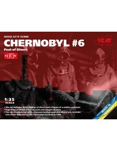 Chernobyl 6. Feat of Divers(3 figures) (100% new molds), 1/35 - ICM...