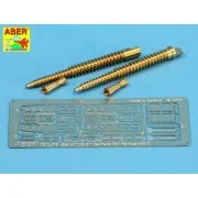Set of two barrels ZB 37 for Panzer 38(t), 1/16 - Aber Models 16 L-06 Set of two barrels ZB 37 for Panzer 38(t), 1/16 - Aber Models 16 L-06