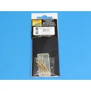 Set of two barrels ZB 37 for Panzer 38(t), 1/16 - Aber Models 16 L-06 Set of two barrels ZB 37 for Panzer 38(t), 1/16 - Aber Models 16 L-06