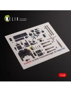 Ju-87G-1 Kanonenvogel - interior 3D decals for Italeri kit, 1/48 - ...