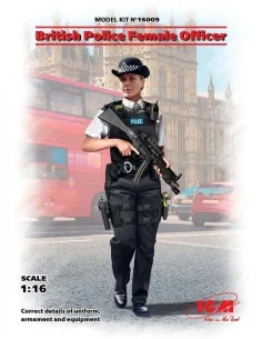 British Police Female Officer, 1/16 - ICM 16009