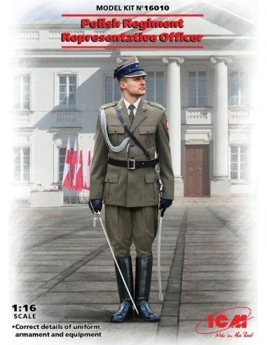 Polish Regiment Representative Officer, 1/16 - ICM 16010