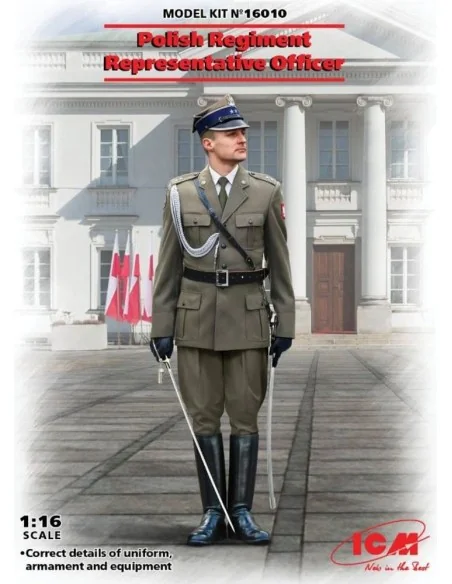 Polish Regiment Representative Officer, 1/16 - ICM 16010