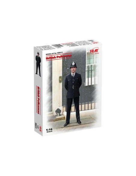 [NO_DESC] British Policeman (100% new molds), 1/16 - ICM 16011