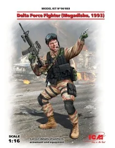 [NO_DESC] Delta Force Fighter (Mogadishu, 1993), 1/16 - ICM 16103