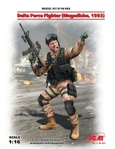 Delta Force Fighter (Mogadishu, 1993), 1/16 - ICM 16103