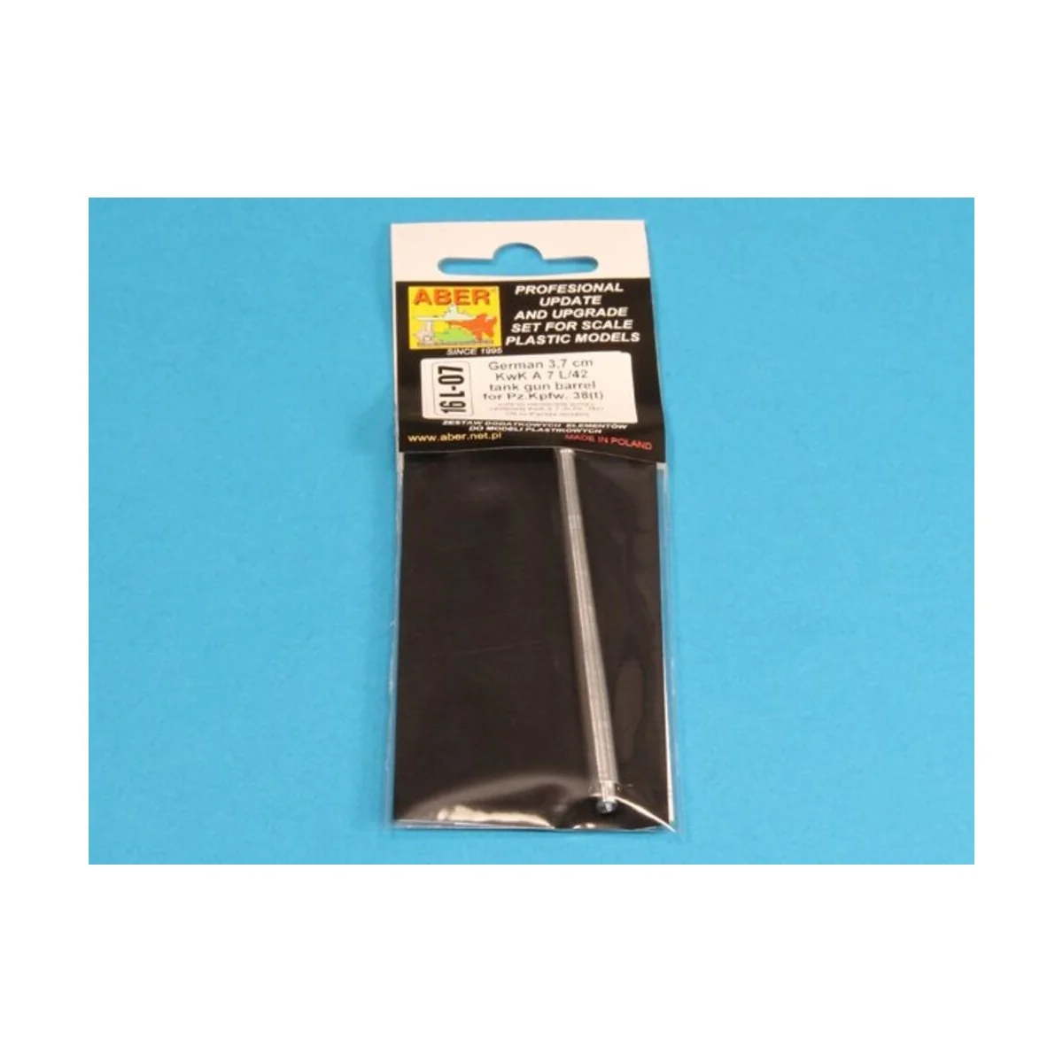 German 3,7 cm KwK A 7 L/42 tank gun barrel for Pz.Kpfw.(38) - Aber ...