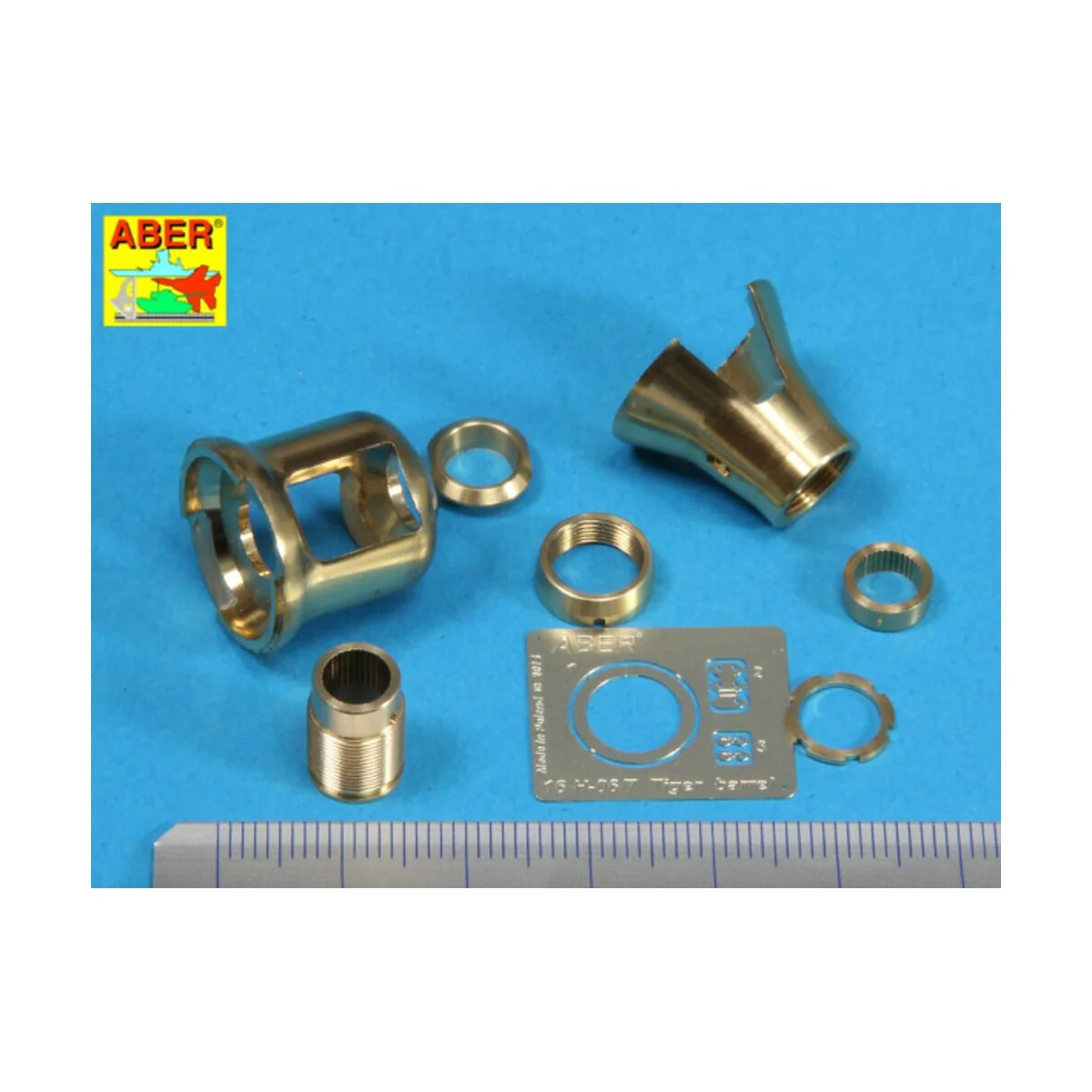 Early muzzle brake used on German 8, 8zm barrel Tiger I-early and T... Early muzzle brake used on German 8, 8zm barrel Tiger I-early and T...