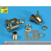 Early muzzle brake used on German 8, 8zm barrel Tiger I-early and T... Early muzzle brake used on German 8, 8zm barrel Tiger I-early and T...