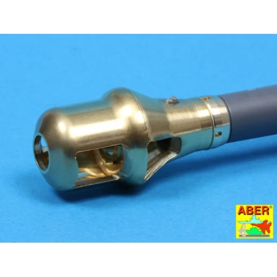 Early muzzle brake used on German 8,8zm barrel Tiger I-early and Ti...