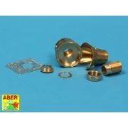 Early muzzle brake used on German 8,8zm barrel Tiger I-early and Ti...