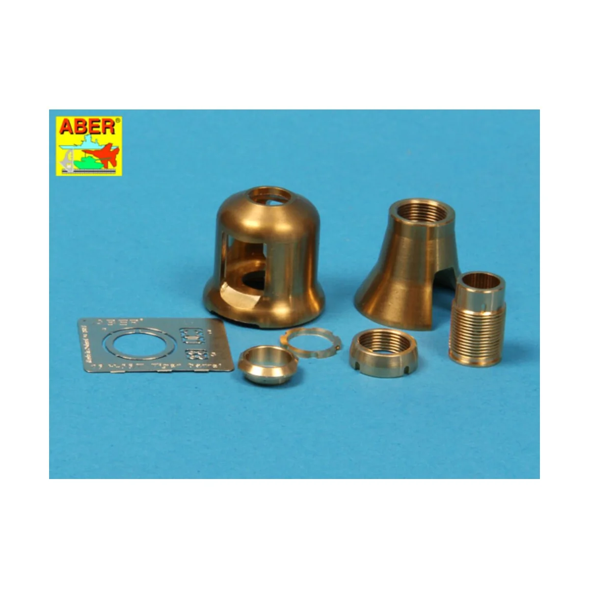 Early muzzle brake used on German 8, 8zm barrel Tiger I-early and T... Early muzzle brake used on German 8, 8zm barrel Tiger I-early and T...