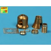 Early muzzle brake used on German 8, 8zm barrel Tiger I-early and T... Early muzzle brake used on German 8, 8zm barrel Tiger I-early and T...