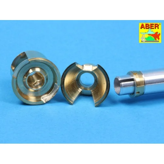 Early muzzle brake used on German 8,8zm barrel Tiger I-early and Ti...