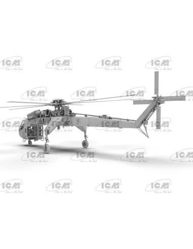 Sikorsky CH-54A Tarhe, US Heavy Helicopter (100% new moulds), 1/72 ...