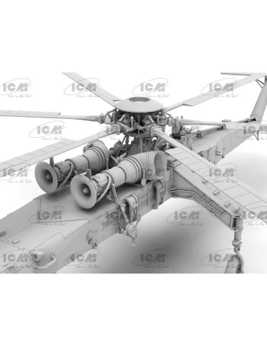 Sikorsky CH-54A Tarhe, US Heavy Helicopter (100% new moulds), 1/72 ...