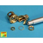 Early muzzle brake used on German 8,8zm barrel Tiger I-early and Ti...