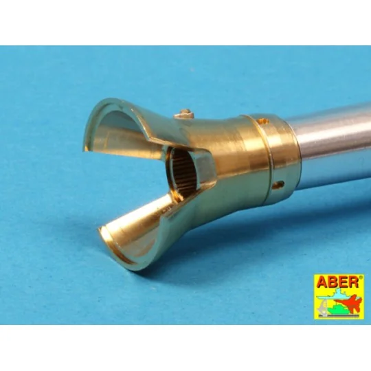 Early muzzle brake used on German 8, 8zm barrel Tiger I-early and T... Early muzzle brake used on German 8, 8zm barrel Tiger I-early and T...