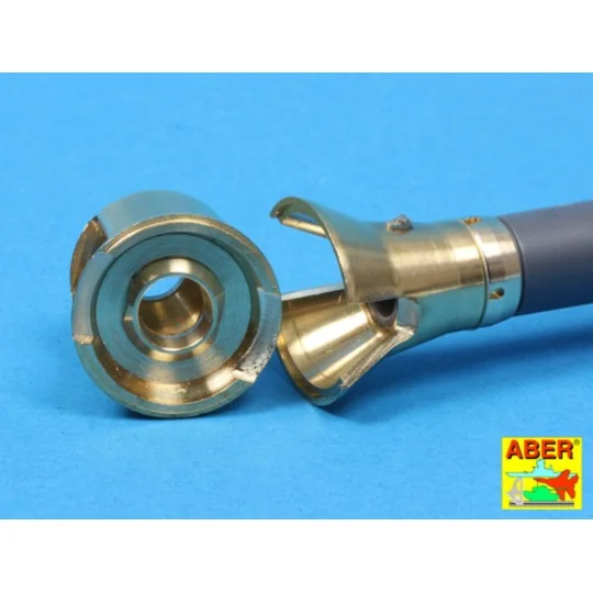 Early muzzle brake used on German 8,8zm barrel Tiger I-early and Ti...