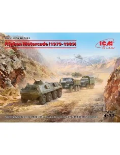 Afghan Motorcade (1979-1989)(URAL-375D, URAL-375A, ATZ-5-375, BTR60...