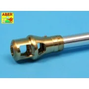 Late muzzle brake forTiger II (Henschel turret), 1/16 - Aber Models... Late muzzle brake forTiger II (Henschel turret), 1/16 - Aber Models...