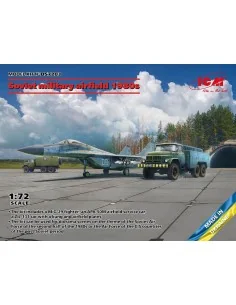 Soviet military airfield 1980s(Mikoyan-29 9-13, APA-50M(ZiL-131), A...