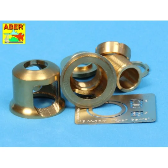 Late muzzle brake forTiger II (Henschel turret), 1/16 - Aber Models... Late muzzle brake forTiger II (Henschel turret), 1/16 - Aber Models...